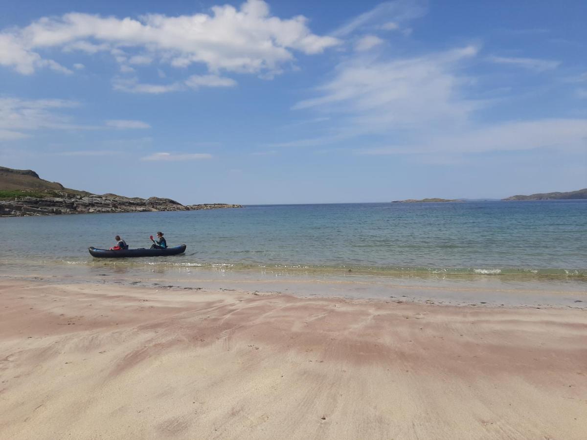 Pollan-Na Clach Cabin Lairg Dış mekan fotoğraf